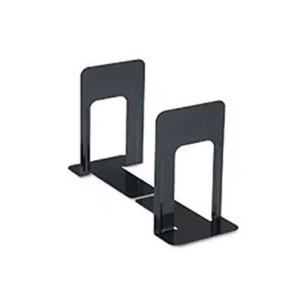 Jumbo Economy Metal Bookends, Black Enamel, Universal Products, Mfr#: 54091